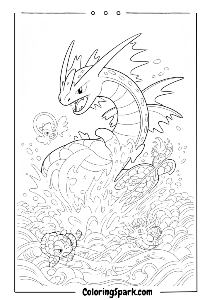 Gyarados Water Splash