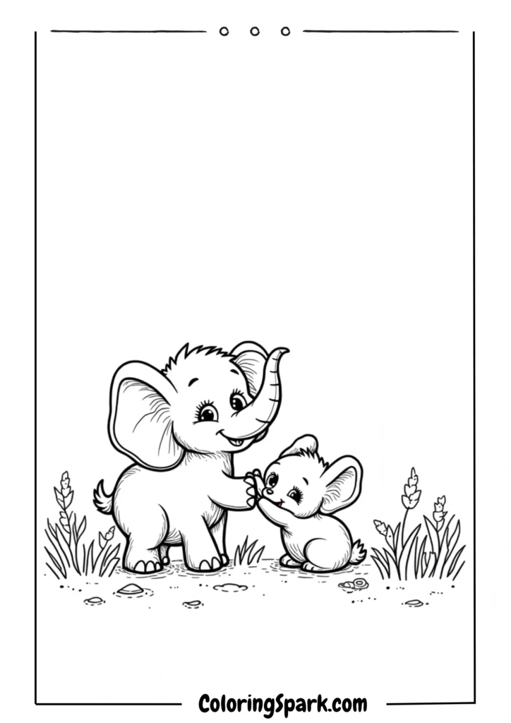 Mother and baby animals