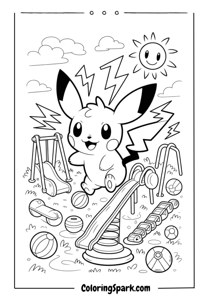 Pichu Electric Playground