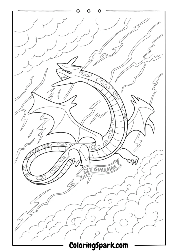 Rayquaza Sky Serpent