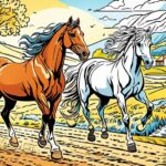Horse coloring pages