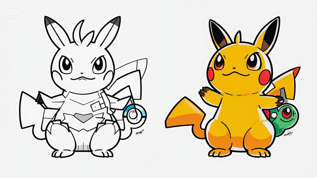 Pokemon coloring pages