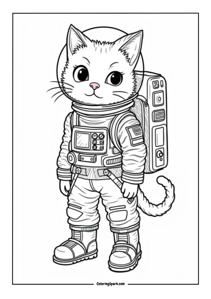 Astronaut Cat