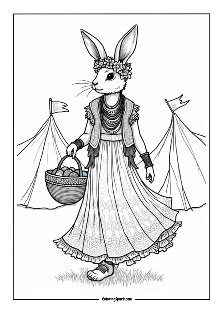 Bohemian Festival Bunny