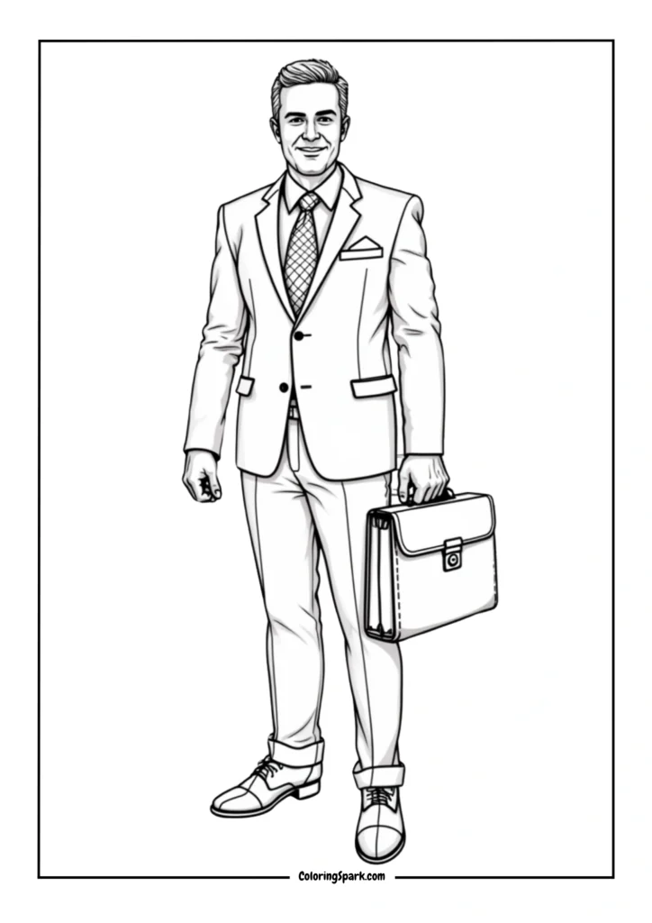 Business Professional Dad