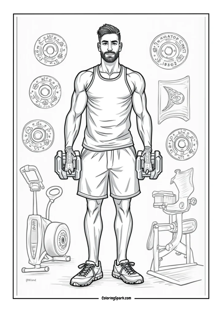Fitness Trainer Father