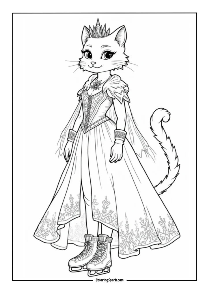 Ice Princess Cat