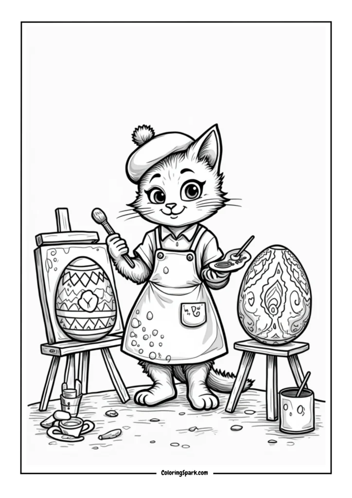 Painter Cat