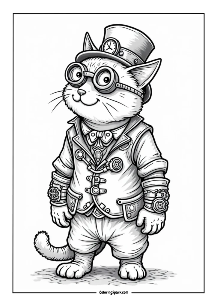Steampunk Cat