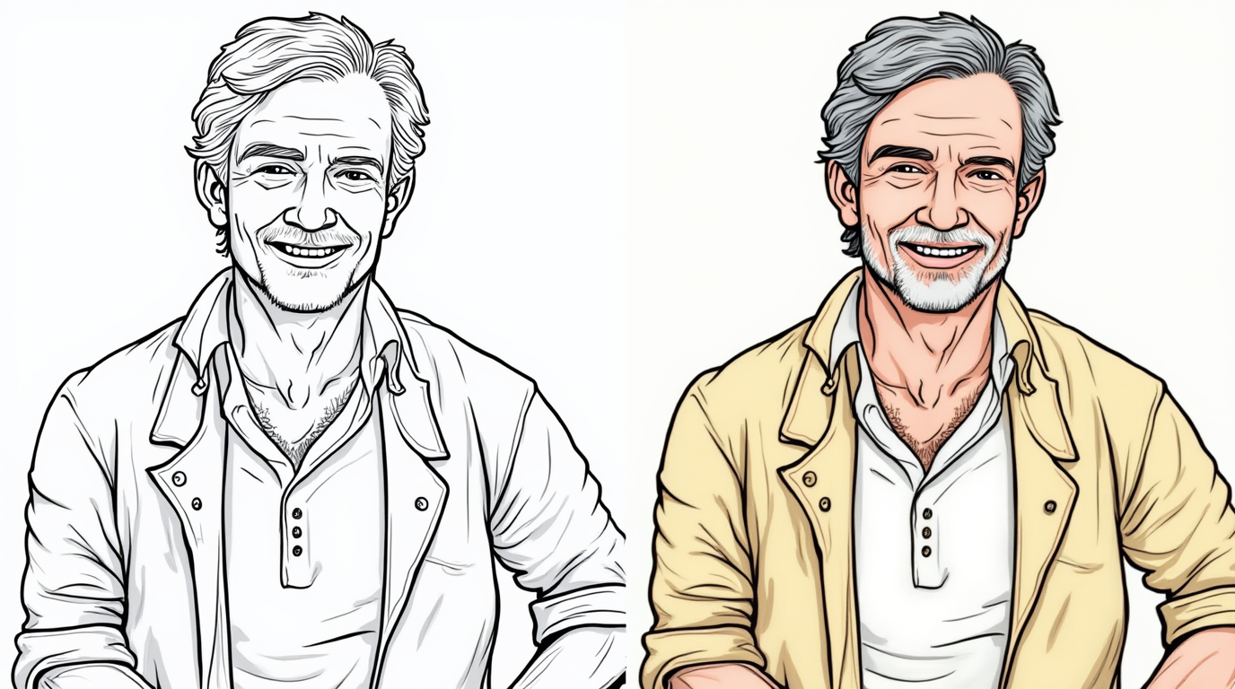 Father's day coloring pages