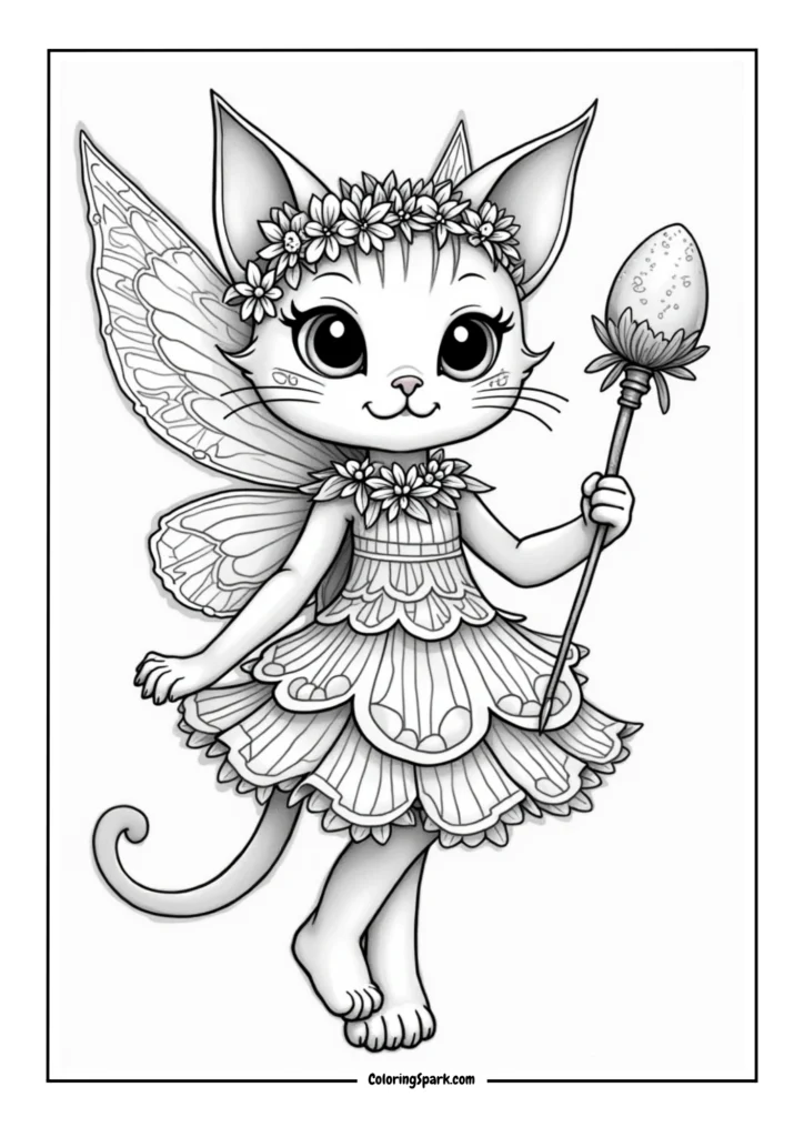 enchanting fairy cat