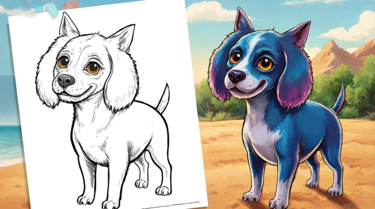 Dog coloring pages