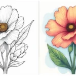 Flower Coloring pages