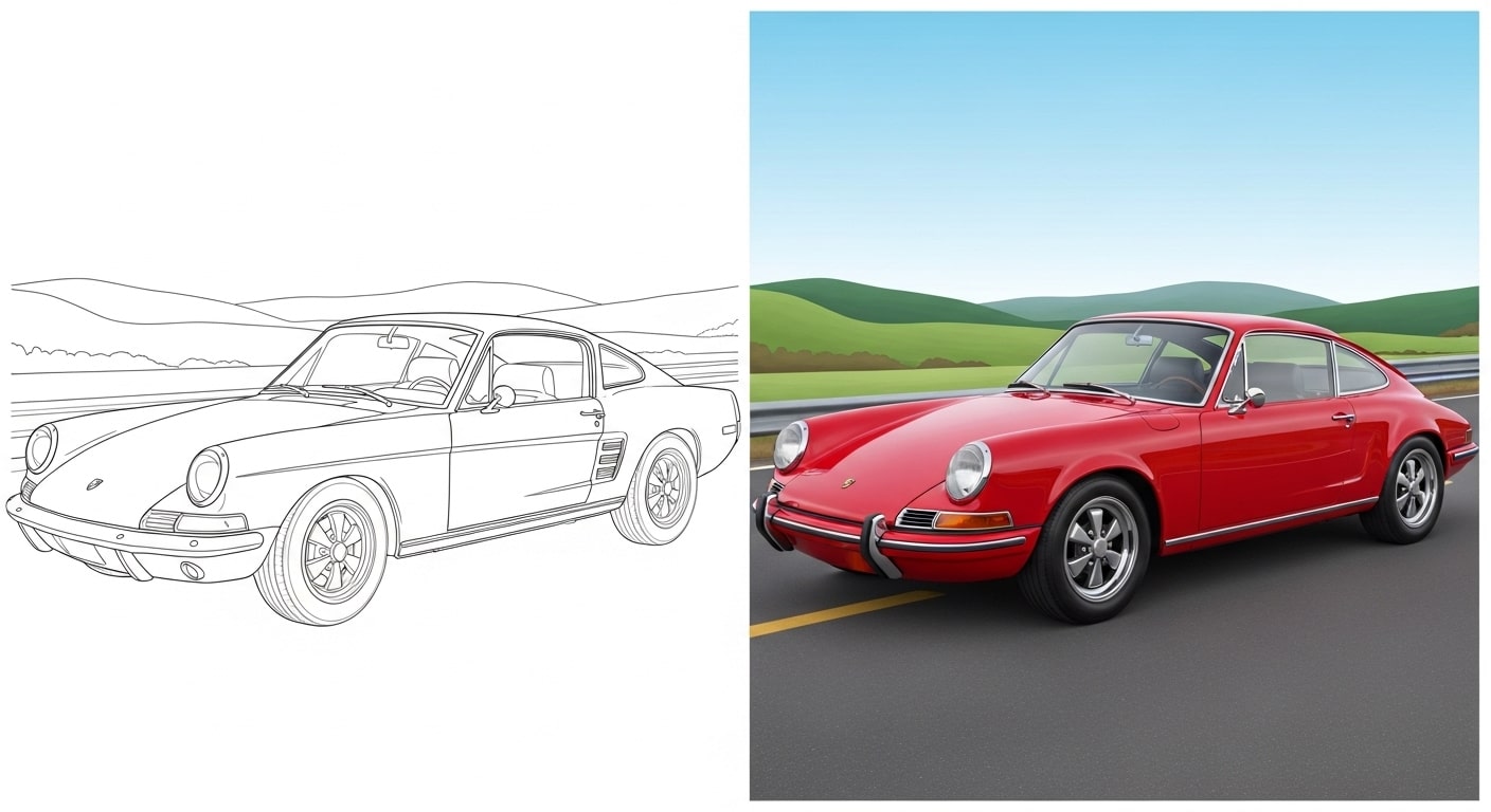 Car Coloring Pages