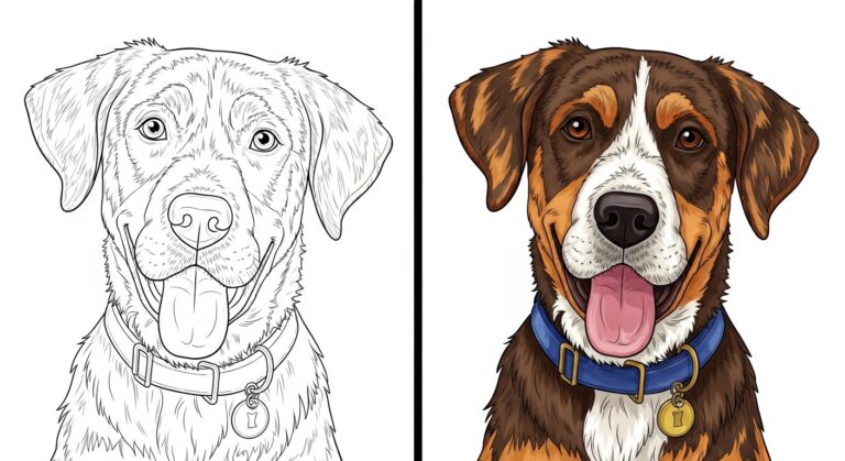 Dog Coloring Pages